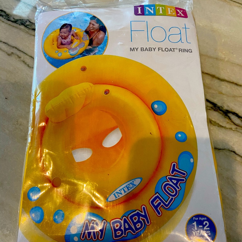 Intex baby float